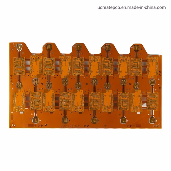 Blind and Buried Holes Metal Core HDI High Tg/ Thick Copper Rigid-Flex Ceramic IC Test Flexible PCB Made in China